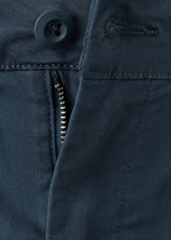 MANGO TEEN Regular Pants in Blue