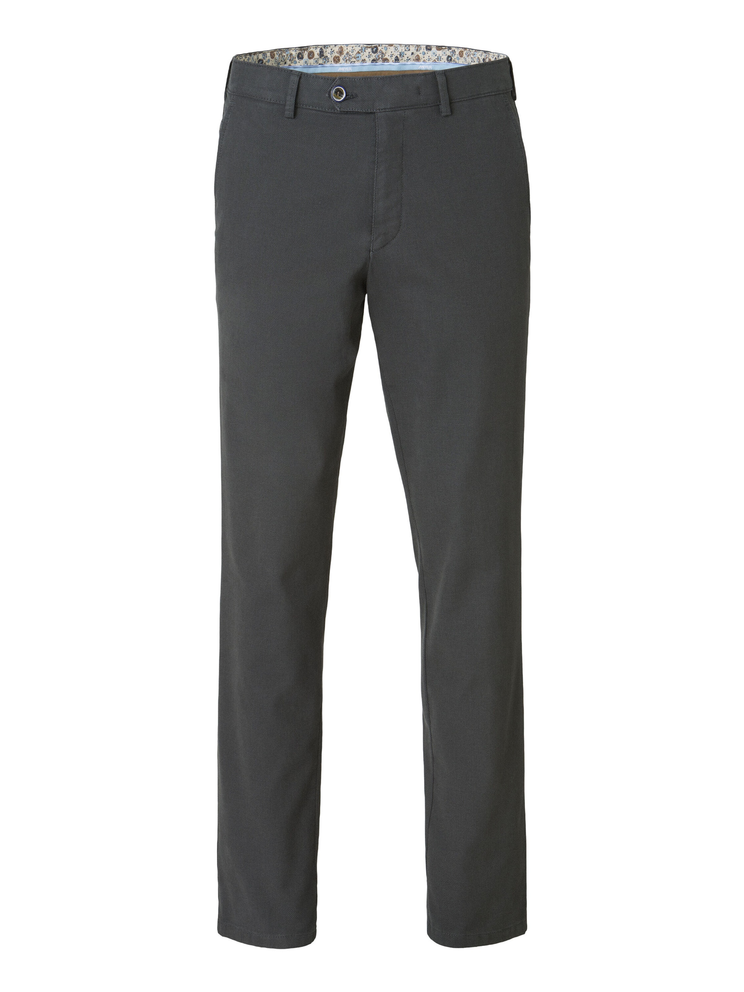 Regular Pantalon chino 'Roma 2-5628' MEYER en gris : devant