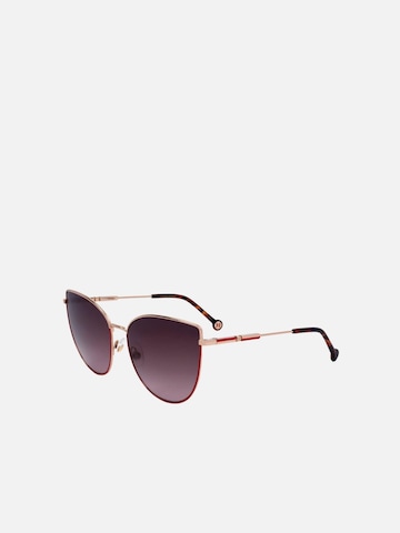 Carolina Herrera Zonnebril 'Carolina Herrera HER 0138/S Gold lilac 59/17/145 Women Sunglasses' in Goud