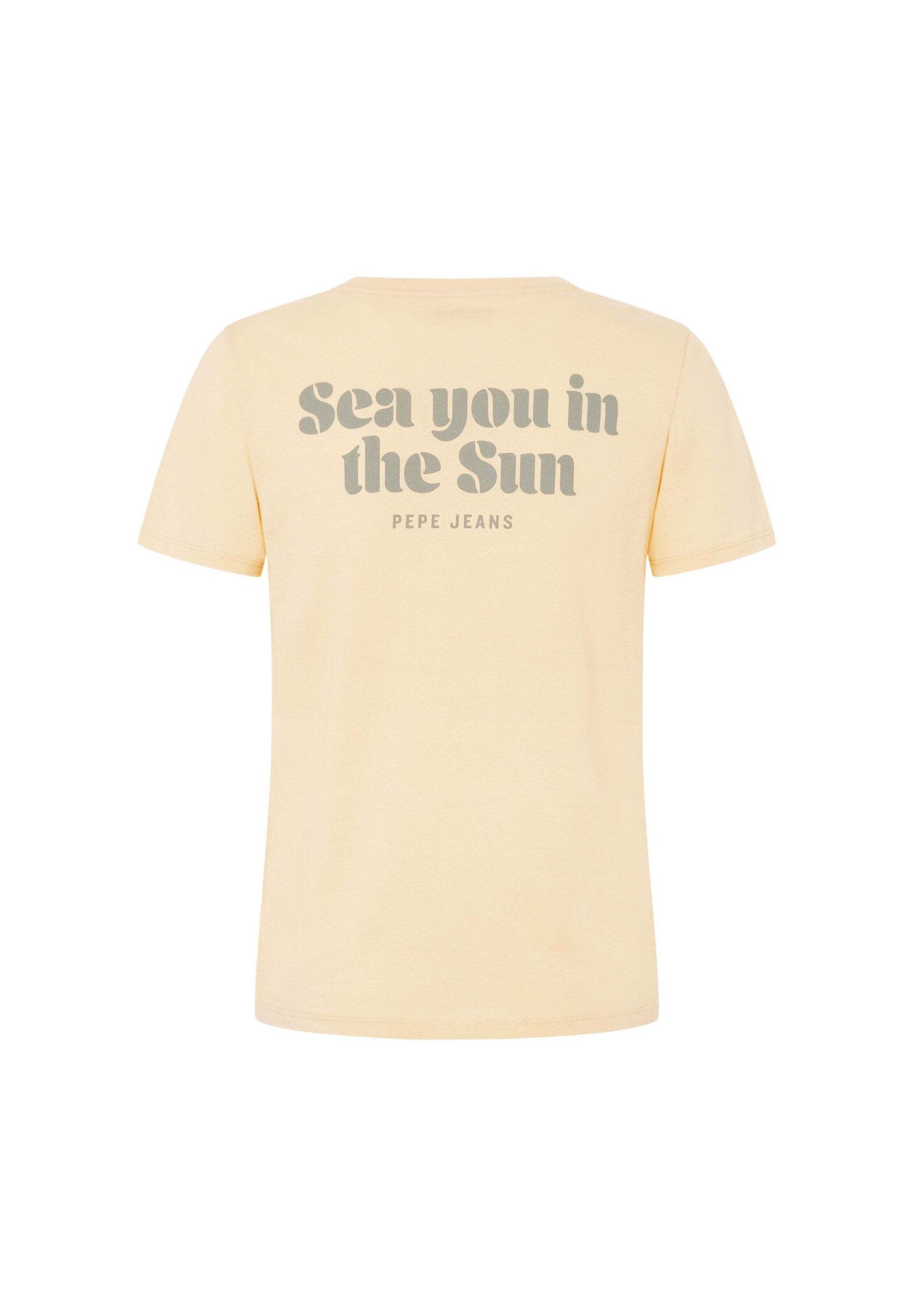 Pepe Jeans Shirt 'Effie' in Geel