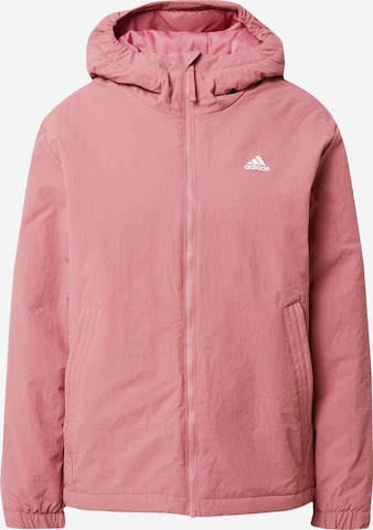 ADIDAS SPORTSWEAR Athletic Jacket 'Bsc Sturdy Insulated ' in Pink: front