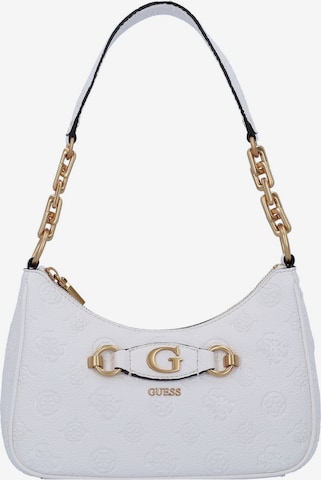 GUESS Shoulder Bag 'Izzy Peony' in Beige: front