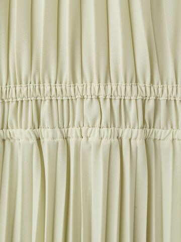 MANGO Cocktailjurk 'Bow' in Groen