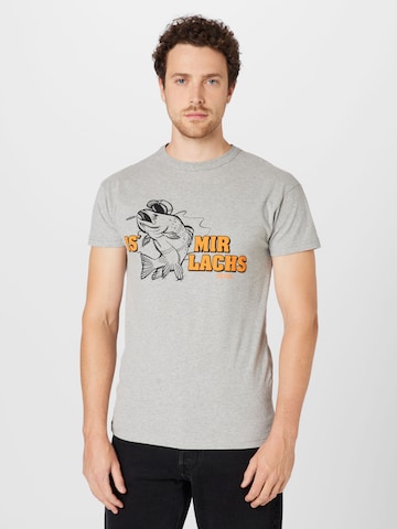 T-Shirt Derbe en gris : devant