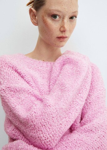 MANGO Pullover 'Tempo' in Pink