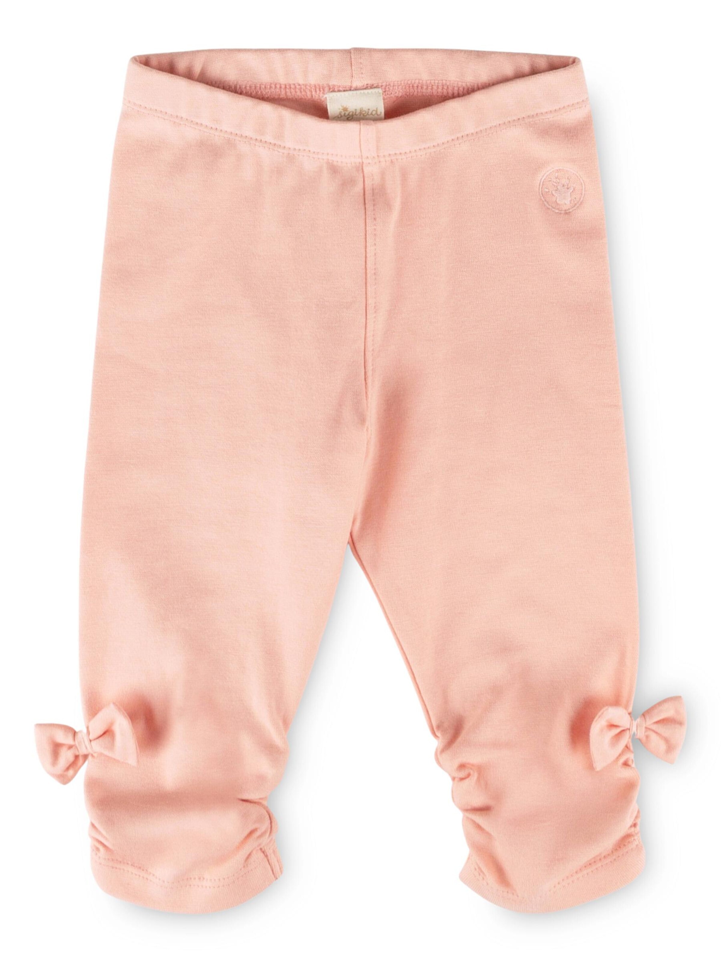 SIGIKID Regular Leggings 'Capri-Leggings Pink Birds'‌‌‌‌‌‌‌‌‌ in Pink: Vorderseite