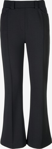 WALL London Bootcut Broek in Zwart: voorkant