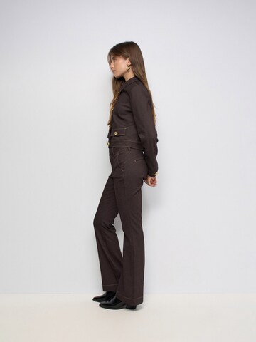 Salsa Jeans Tussenjas in Bruin