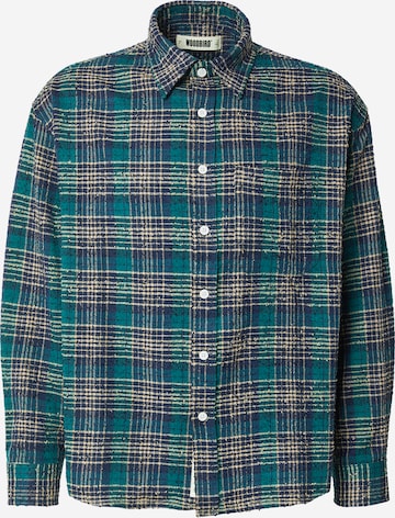 žalia Woodbird Patogus modelis Marškiniai 'Jong Em': priekis