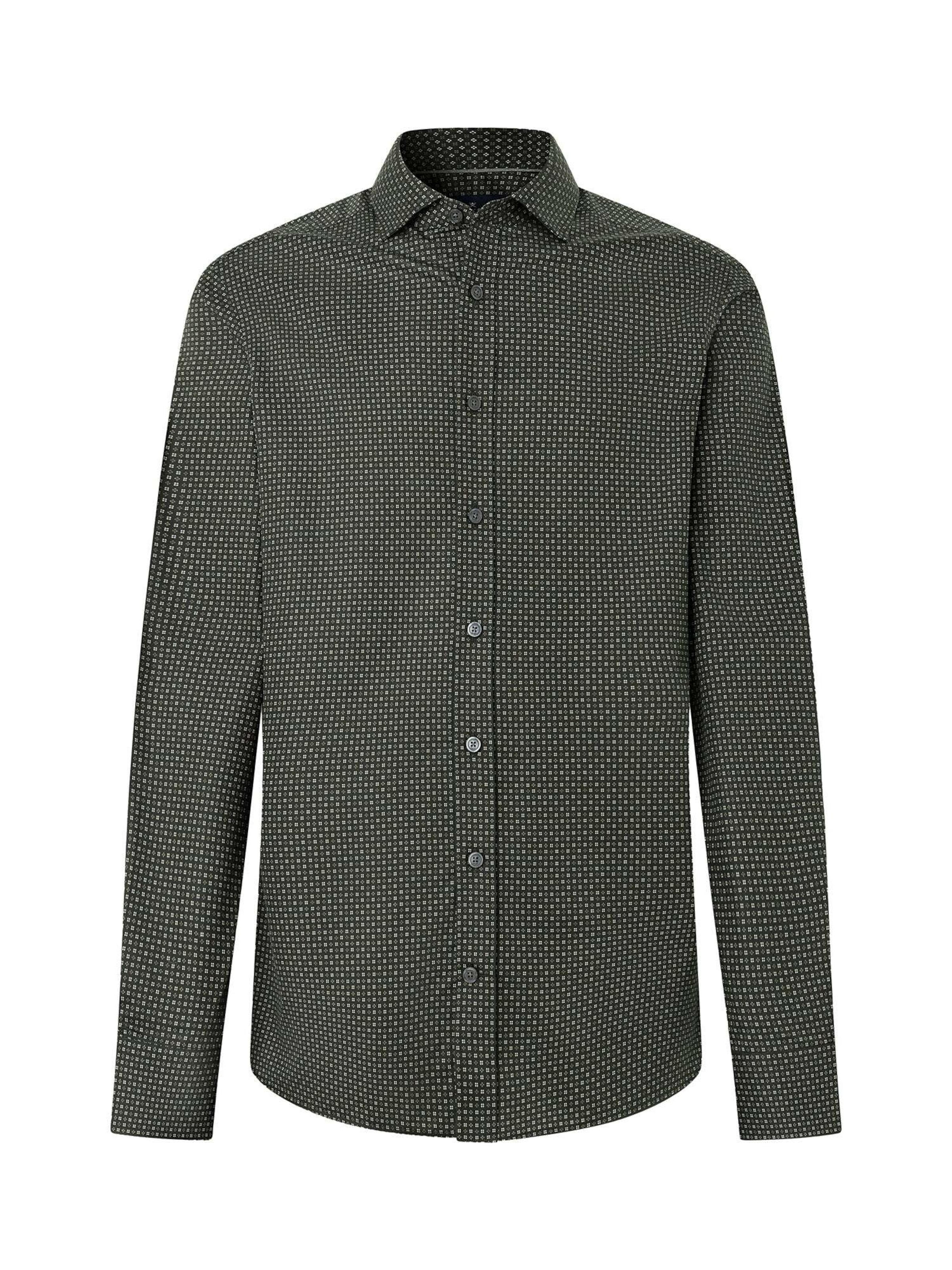 Regular fit Camicia di Hackett London in verde: frontale