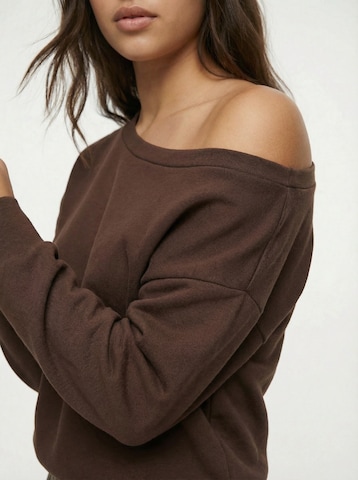 studioselect Tréning póló 'Line' - barna