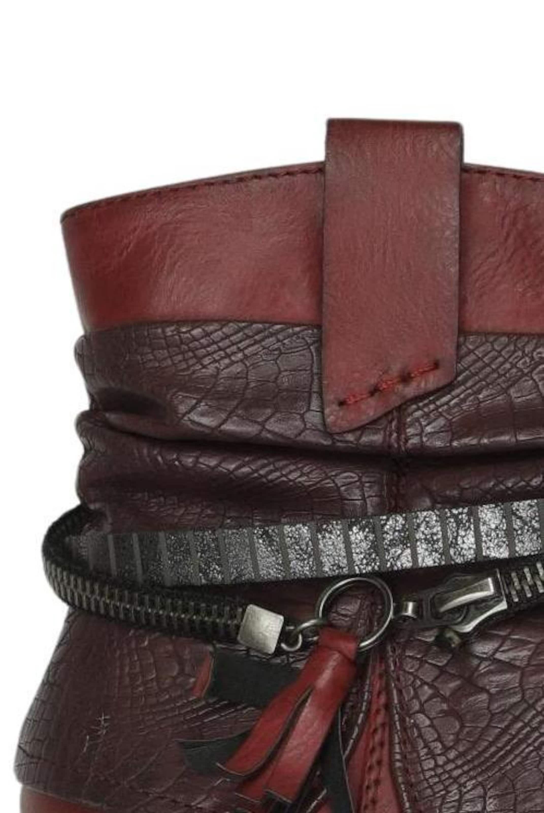 Rieker Stiefelette 37 in Rot