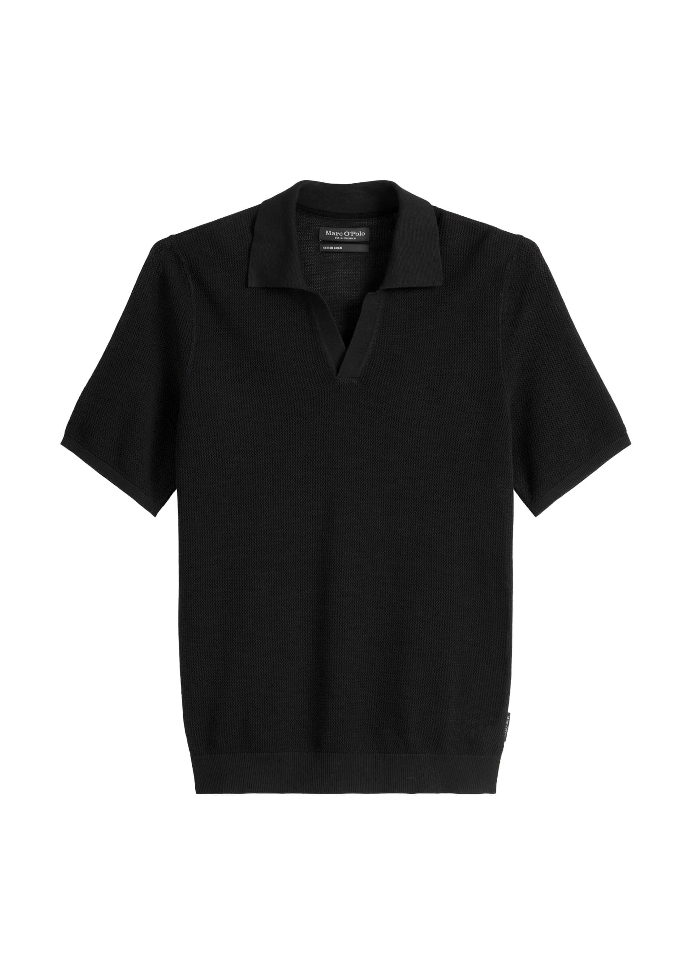 Marc O'Polo Shirt in Black: front