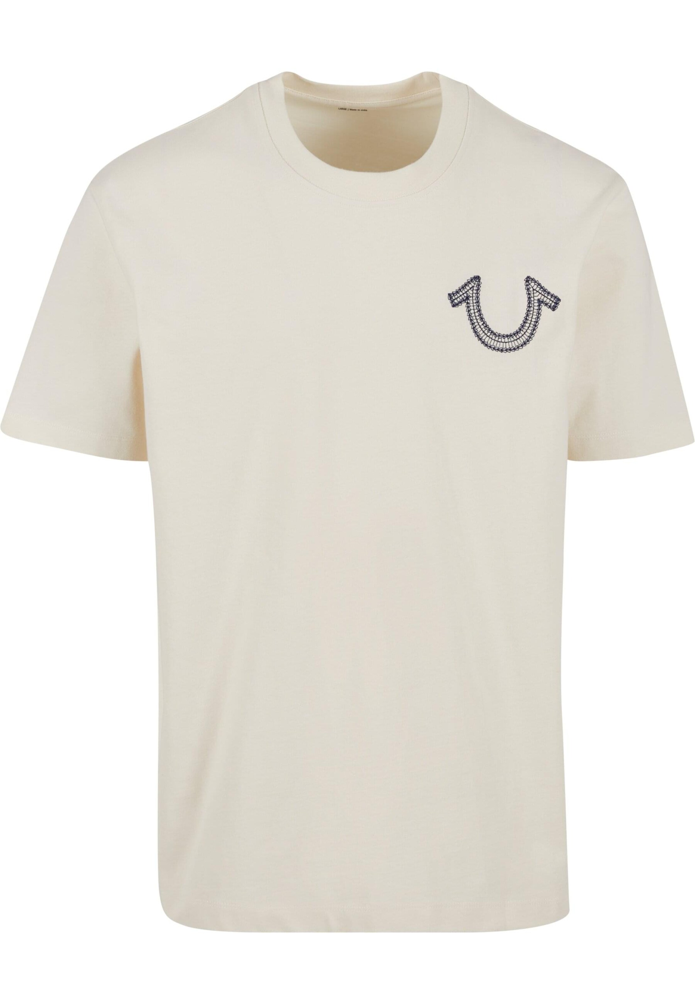 True Religion Tričko 'Skeleton' - Biela: predná strana