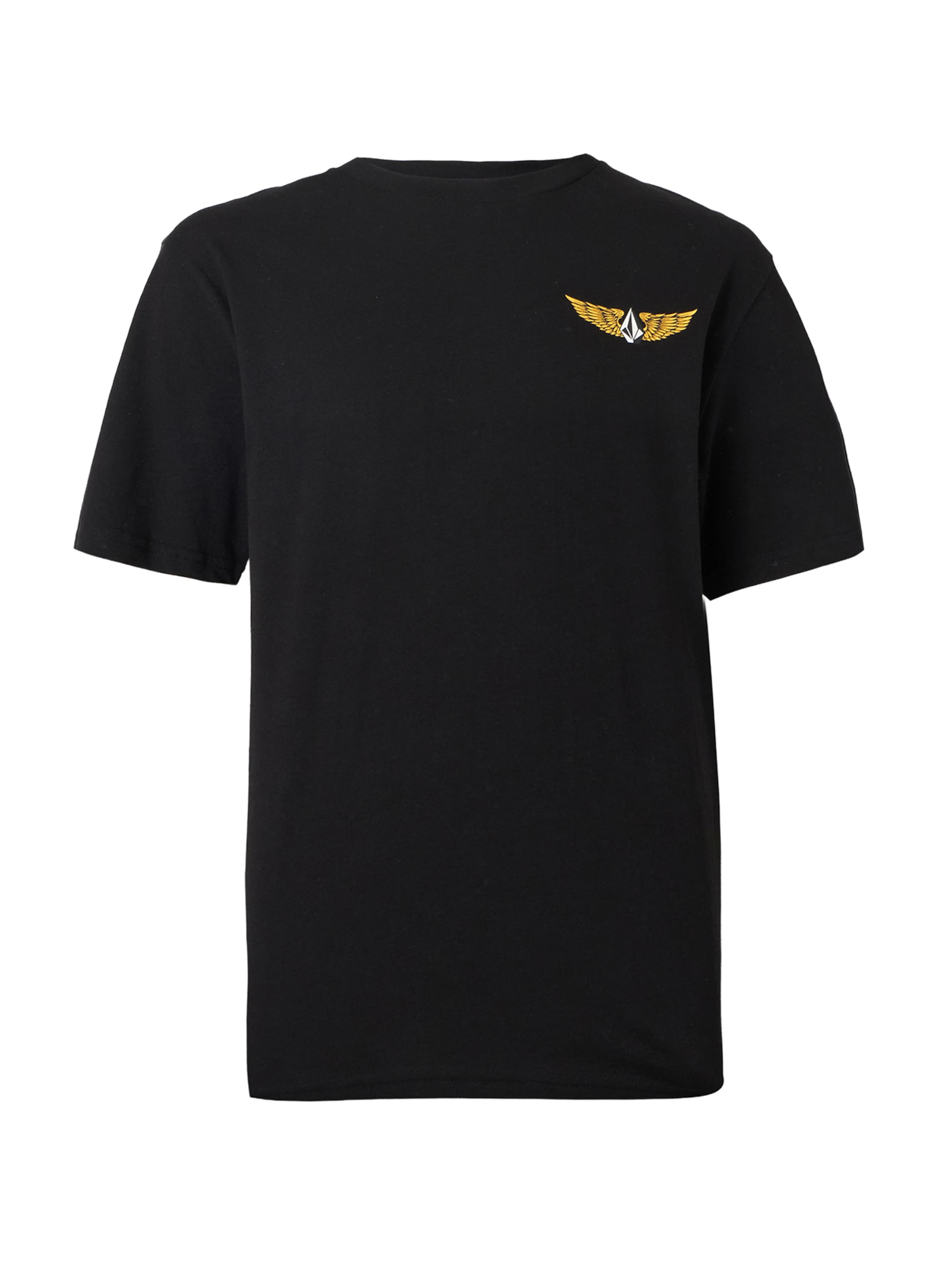 Volcom Футболка 'FLYER' в Черный: спереди