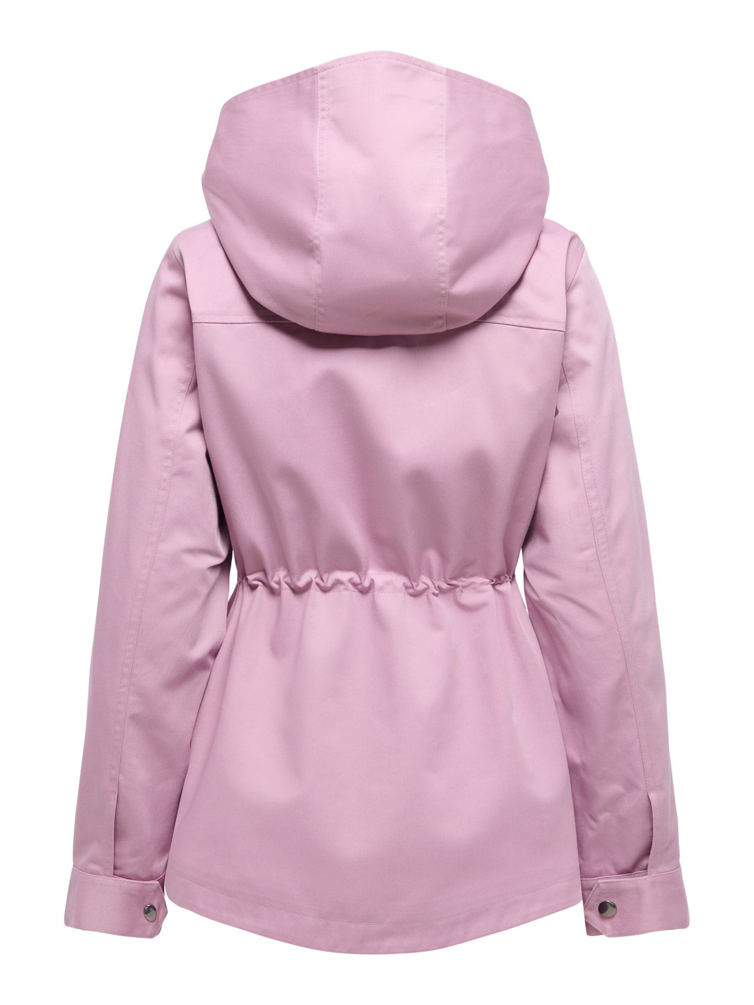 JDY Between-Seasons Parka 'JDYRiver' in Pink