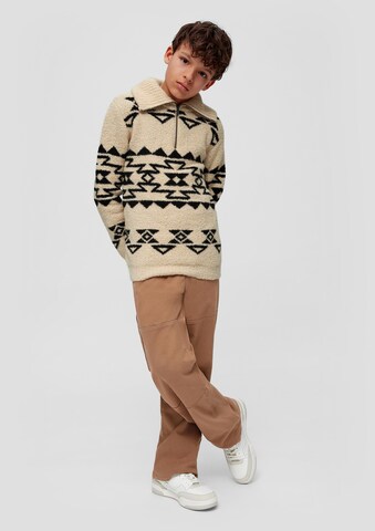 s.Oliver Sweater in Beige