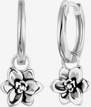 Lucardi Oorbellen in Zilver: voorkant