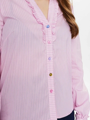 NÜMPH Bluse 'Farrah' i pink