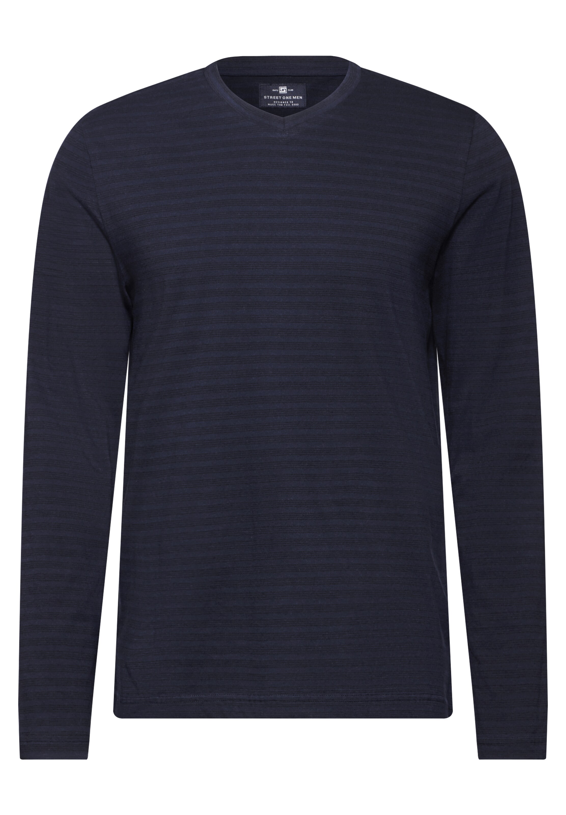 Street One MEN Shirt in Blue: front