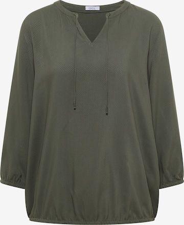CECIL Blouse in Green: front