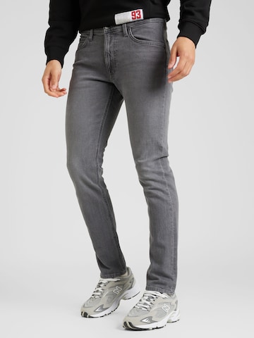 Coupe slim Jean 'Luke' Lee en gris : devant