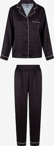 LingaDore - Pijama em preto: frente