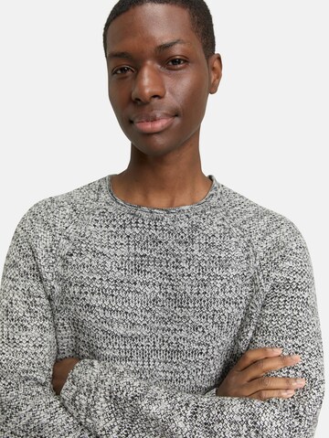 TOM TAILOR DENIM Sweater in White