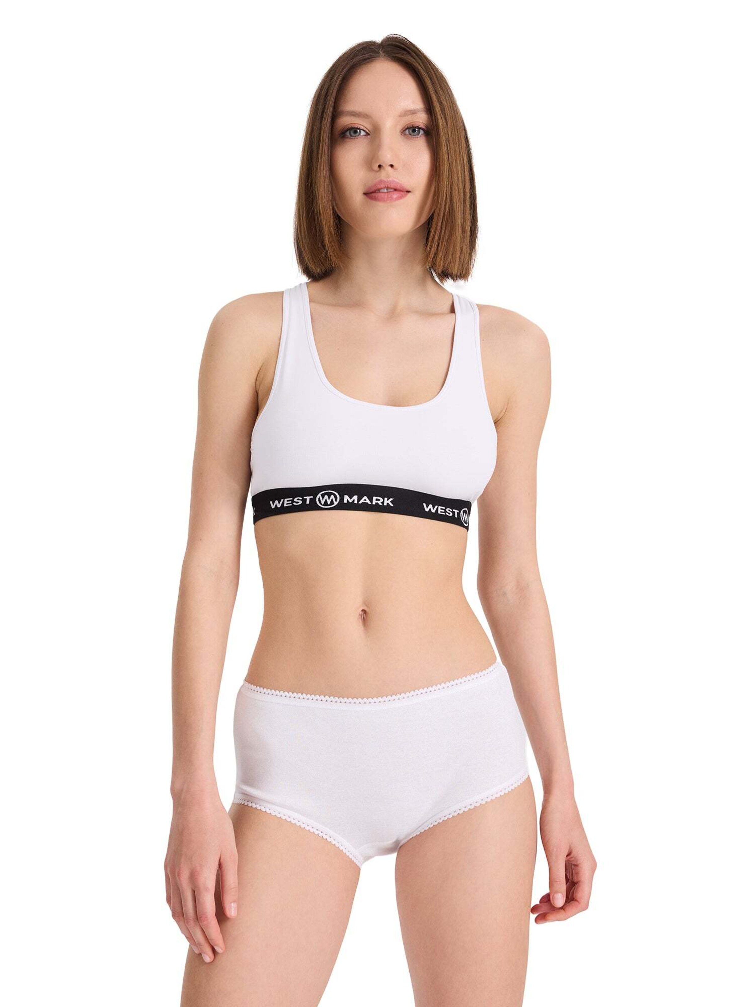 WESTMARK LONDON Slip ' EVA ' i hvid: forside