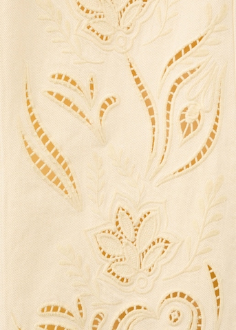 MANGO Regular Jeans in Gelb