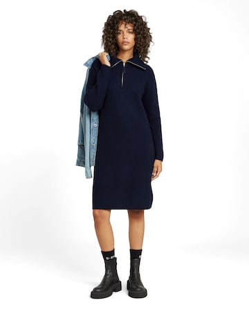 G-STAR Gebreide jurk in Blauw