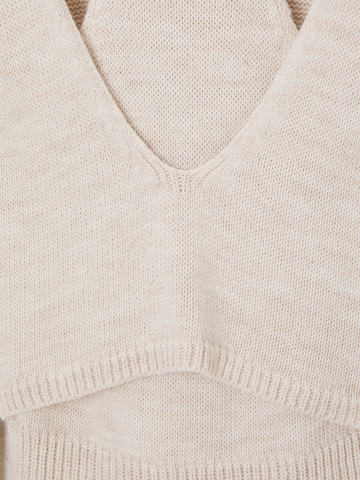 Pull&Bear Pullover i beige