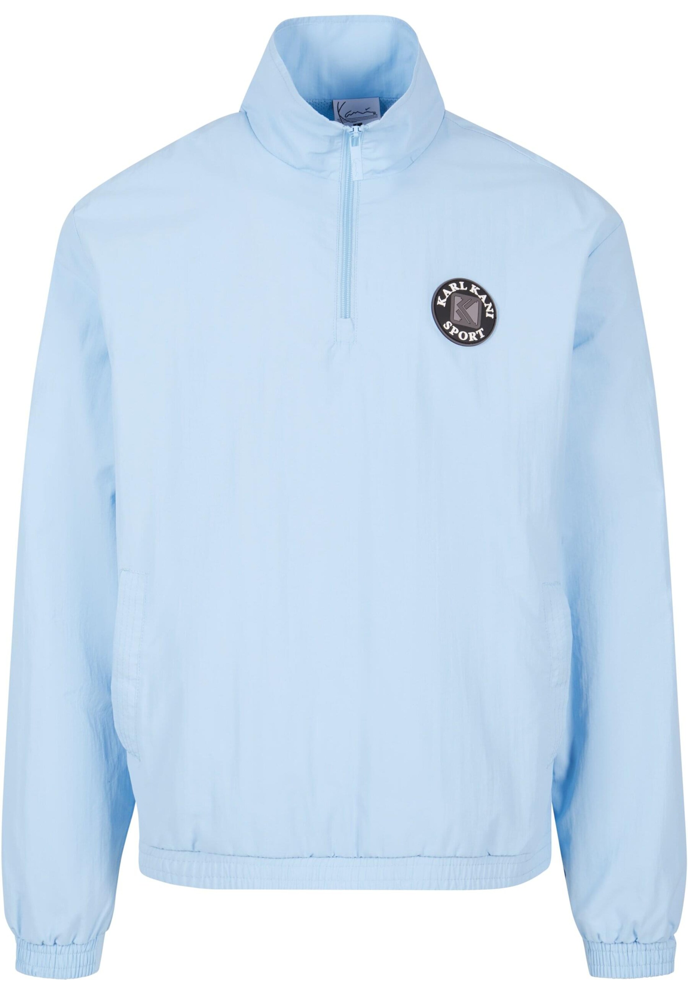 Geacă de primăvară-toamnă de la Karl Kani pe albastru: față