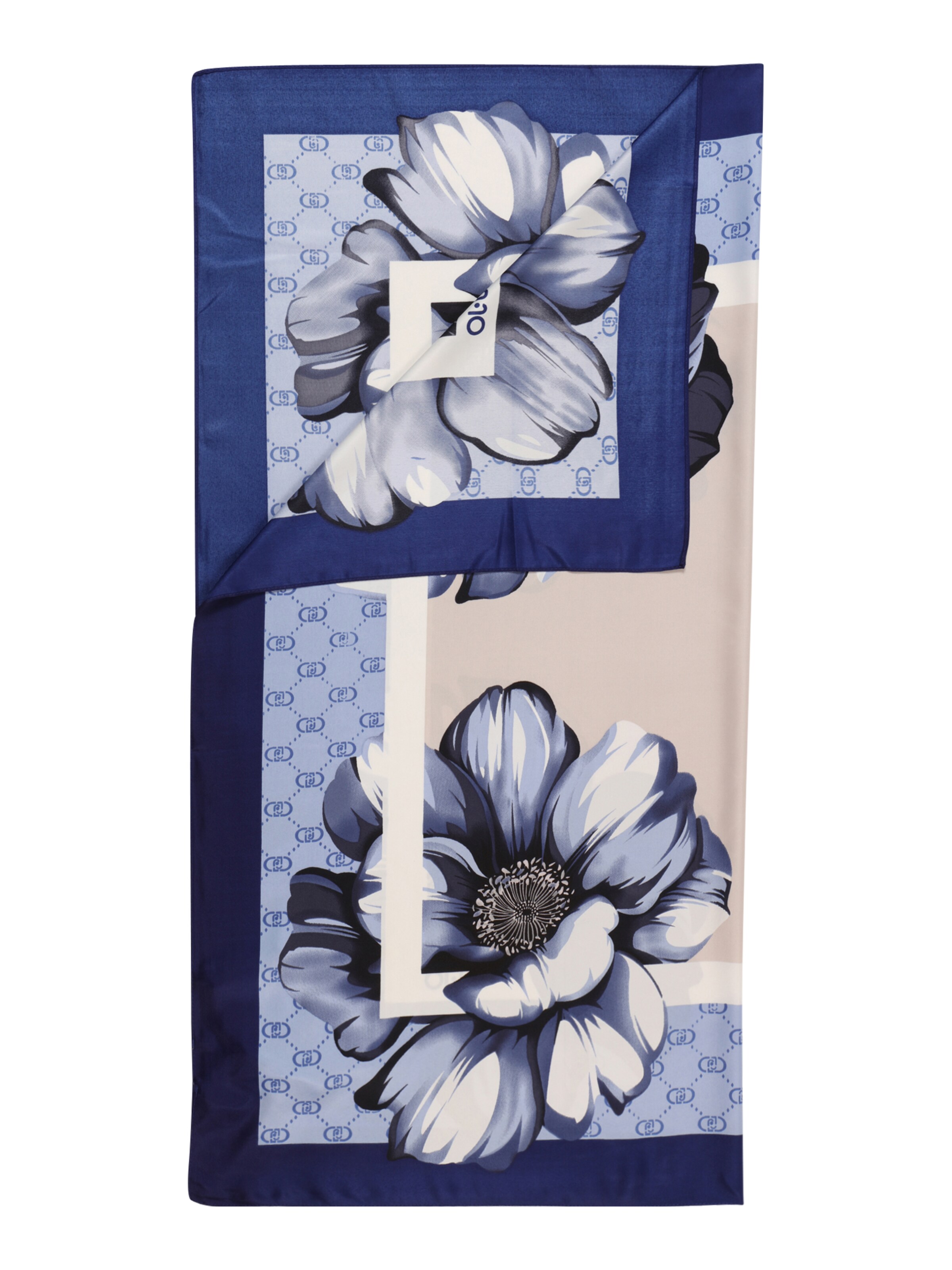 Liu Jo Кърпи 'FOULARD' в синьо: отпред