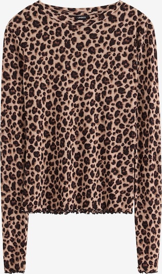 Lindex Majica 'Kristin' u smeđa / cappuccino / crna, Pregled proizvoda