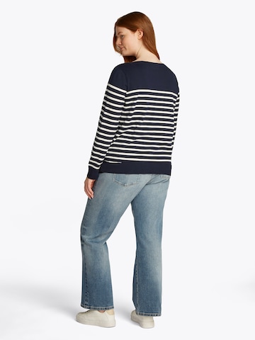 Tommy Hilfiger Curve Pullover in Blau