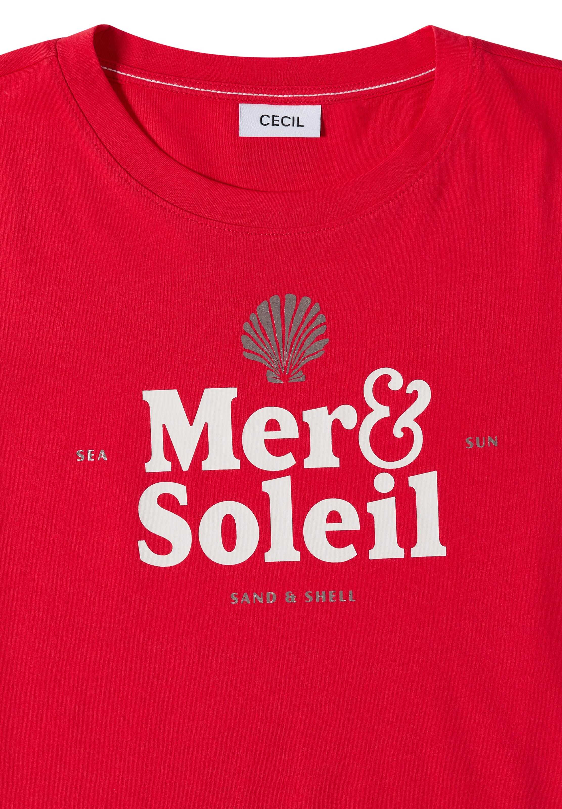 CECIL T-Shirt in Rot