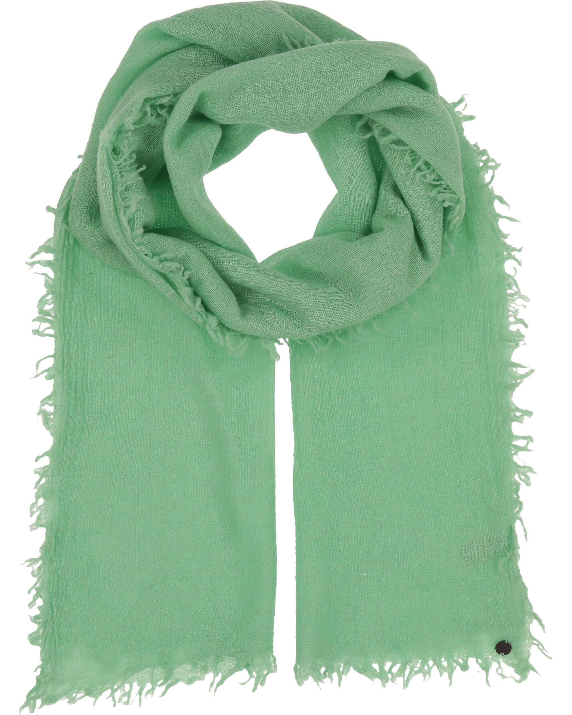 FRAAS Schal in Grün: Vorderseite