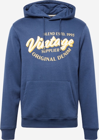 Sweat-shirt BLEND en bleu : devant