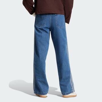 Wide leg Jeans 'Adicolor Firebird' di ADIDAS ORIGINALS in blu