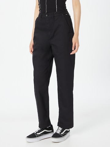 VANS Regular Chino Pants 'Authentic' in Black: front