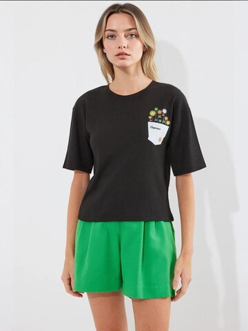 Bigdart - Camisa em preto: frente