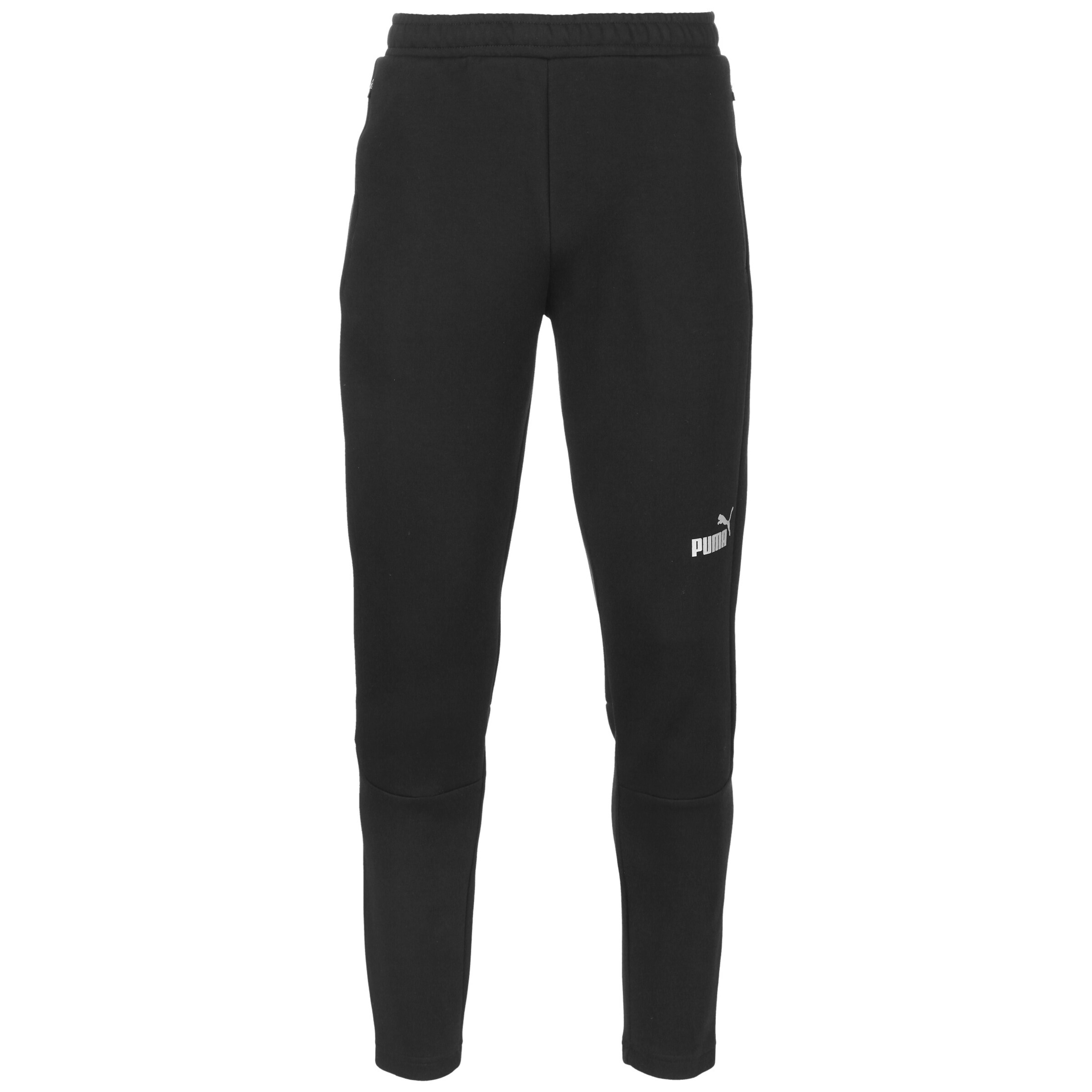 PUMA regular Sportsbukser 'TeamFinal' i sort: forside