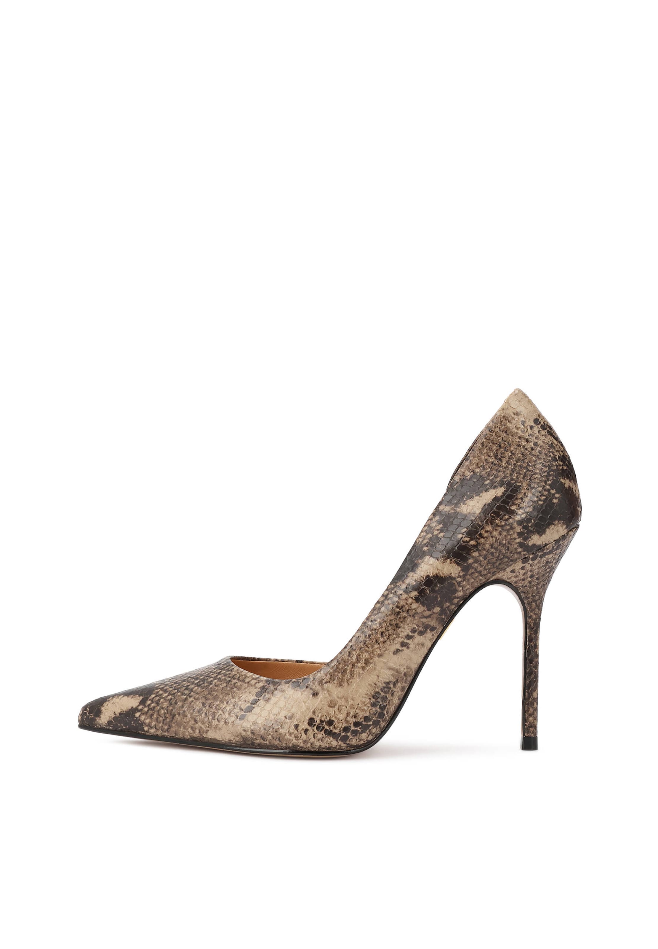 Kazar Pumps in Beige: Vorderseite