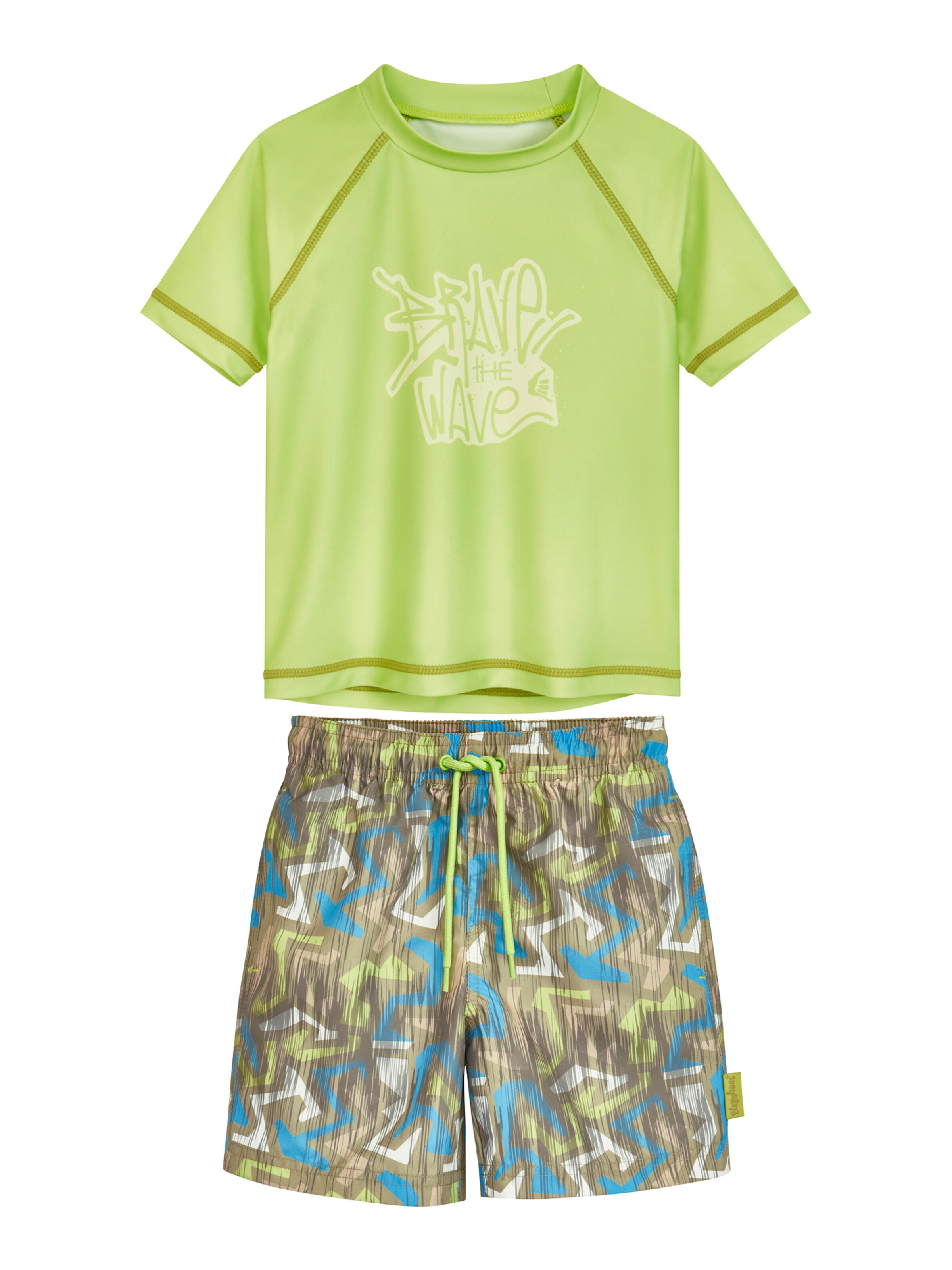 Protection UV 'Wave' PLAYSHOES en vert : devant