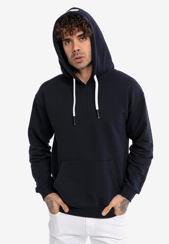 Redbridge Sweatshirt 'Centennial' in Blauw: voorkant