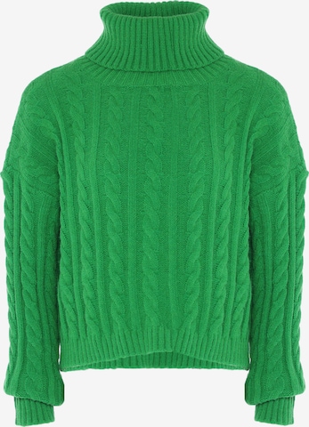 Pull-over Libbi en vert : devant