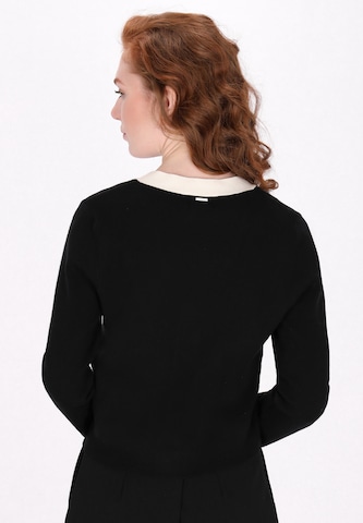DreiMaster Klassik Kardigán 'Classic Look' - Čierna