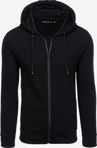 Ombre Sweatshirt 'B1157' in Black: front