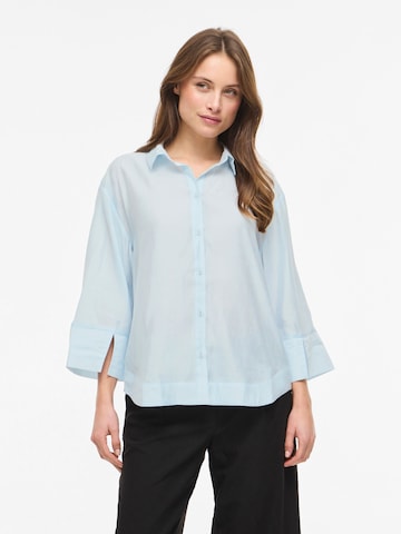 VILA Blouse 'VIAspyn' in Blauw: voorkant